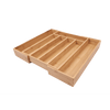 Better Homes & Gardens Natural Bamboo Expandable Silverware Organizer, 13.98 x 10.04-15.35 x 1.97 inches EasyOptionXY LLC