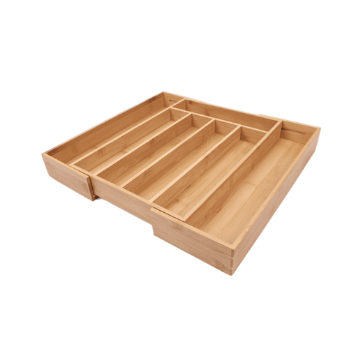 Better Homes & Gardens Natural Bamboo Expandable Silverware Organizer, 13.98 x 10.04-15.35 x 1.97 inches EasyOptionXY LLC