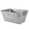 Better Homes & Gardens- Large Rectangle Galvanized Tub, 22 in L x 15 in W x 10 in H EasyOptionXY LLC