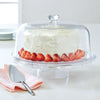 Better Homes & Gardens 12.25 in Round Acrylic Everyday Cake Stand, Clear EasyOptionXY LLC