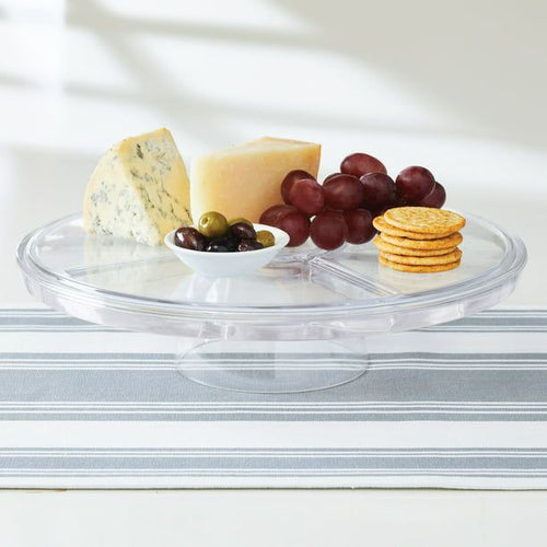 Better Homes & Gardens 12.25 in Round Acrylic Everyday Cake Stand, Clear EasyOptionXY LLC
