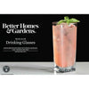 Better Homes & Gardens Hollis Drinking Glasses, 14.4 oz, Set of 8 EasyOptionXY LLC
