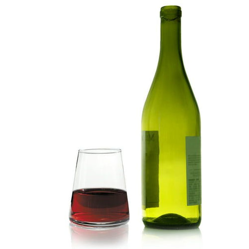 Better Homes & Gardens Clear Flared Stemless Wine Glass, 4 Pack EasyOptionXY LLC