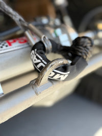 Soft Shackle 3/8'' x 14'' with sleeve and bag (Set of 2 Shackles) (Lifetime Warranty) MOJAB OFFROAD