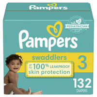 Pampers Swaddlers Diapers Size 3, 132 Count EasyOptionXY LLC