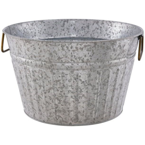 Better Homes & Gardens- Round Galvanized Tub, 15.0 in L x 15.0 in W EasyOptionXY LLC