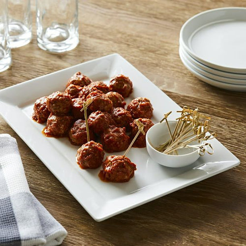 Better Homes & Gardens 10" x 14" White Porcelain Serving Platter EasyOptionXY LLC