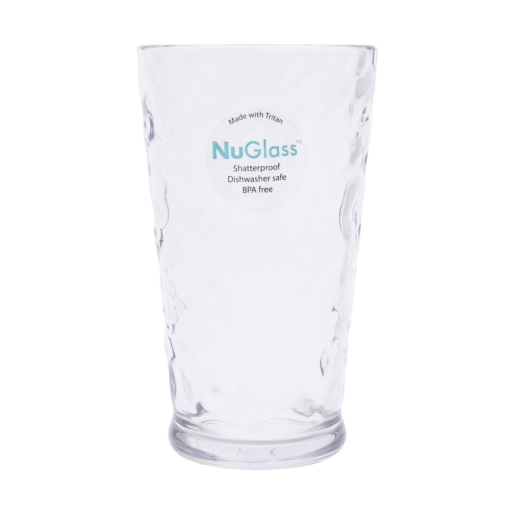 Better Homes & Gardens 20-Ounce Tritan Nuglass Hammered Tumbler, Clear EasyOptionXY LLC