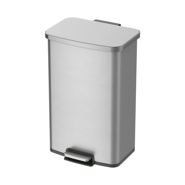 Better Homes & Gardens 13.2 Gallon Rectangular Stainless Steel Trash Can, Kitchen Step Trash Can EasyOptionXY LLC