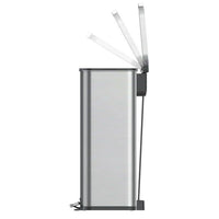 Better Homes & Gardens 13.2 Gallon Rectangular Stainless Steel Trash Can, Kitchen Step Trash Can EasyOptionXY LLC