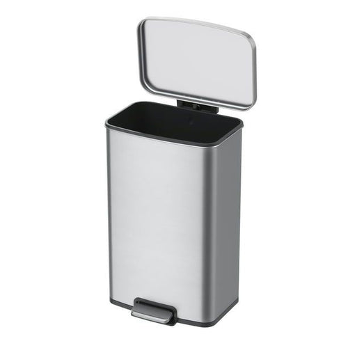 Better Homes & Gardens 13.2 Gallon Rectangular Stainless Steel Trash Can, Kitchen Step Trash Can EasyOptionXY LLC