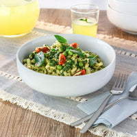 Better Homes & Gardens- White Round Porcelain Serve Bowl EasyOptionXY LLC