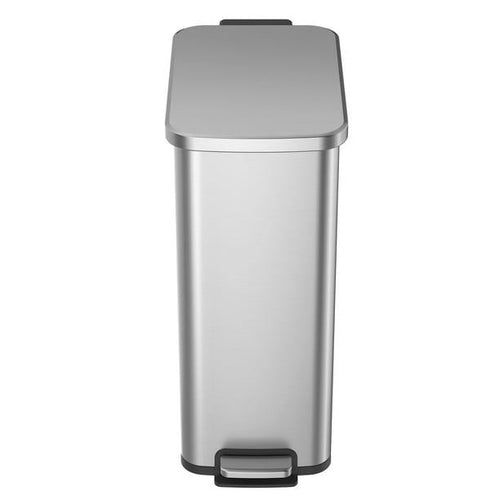 Better Homes & Gardens 13.2 Gallon Slim Trash Can, Stainless Steel Kitchen Step Trash Can EasyOptionXY LLC