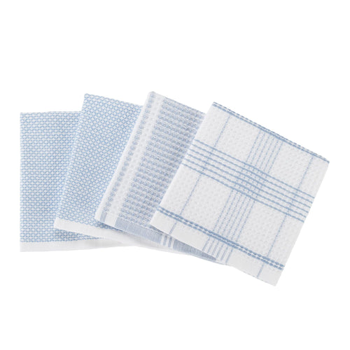 Better Homes & Gardens 4-Piece Oversized Dish Cloth Set, Blue Linen EasyOptionXY LLC