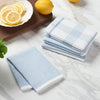Better Homes & Gardens 4-Piece Oversized Dish Cloth Set, Blue Linen EasyOptionXY LLC