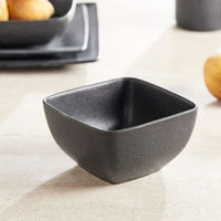 Better Homes & Gardens Dark Gray Square-Shaped Stoneware Cereal Bowl EasyOptionXY LLC