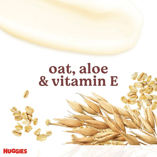 Huggies Wipes with Oat, Aloe & Vitamin E, Unscented, 1 Pack, 56 Total Ct (Select for More Options) EasyOptionXY LLC