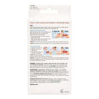 KISS Salon Color Solid Color Fake Nails, White, Short Square, 'Landslide', 31 Ct. EasyOptionXY LLC