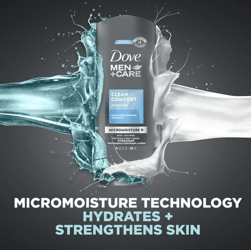 Dove Men+Care Body and Face Wash Clean Comfort 18 Oz. EasyOptionXY LLC