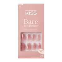 KISS Bare but Better Sculpted Nude Fake Nails, Nude Nude, 28 Count EasyOptionXY LLC