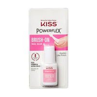KISS PowerFlex Ultra Hold Brush-On Nail Glue, Net Wt. 5g (0.17 oz.) EasyOptionXY LLC