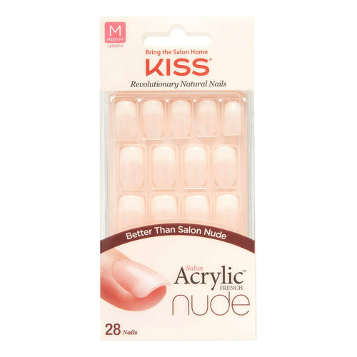 KISS Salon Acrylic Nude French Nails - Cashmere EasyOptionXY LLC