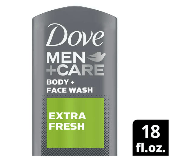 Dove Men+Care Body Wash and Face Wash Extra Fresh Cleanser 18 oz EasyOptionXY LLC