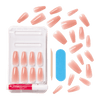 KISS Bare but Better Sculpted Nude Fake Nails, Nude Glow, 28 Count EasyOptionXY LLC