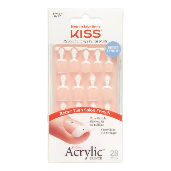 Kiss Salon Acrylic French Nails - Petite EasyOptionXY LLC