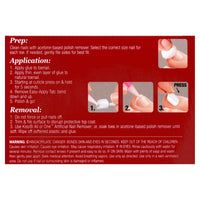 KISS Full-Cover Fake Toenails with Patented Easy-Apply Tabs & Maximum Strength Nail Glue - 96 Count EasyOptionXY LLC