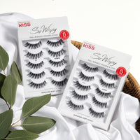 KISS USA So Wispy Lash Multipack, Black, 11, 5 Pair EasyOptionXY LLC