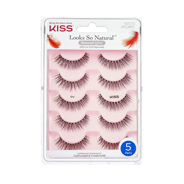 KISS Looks So Natural False Eyelashes Multipack, 01 EasyOptionXY LLC
