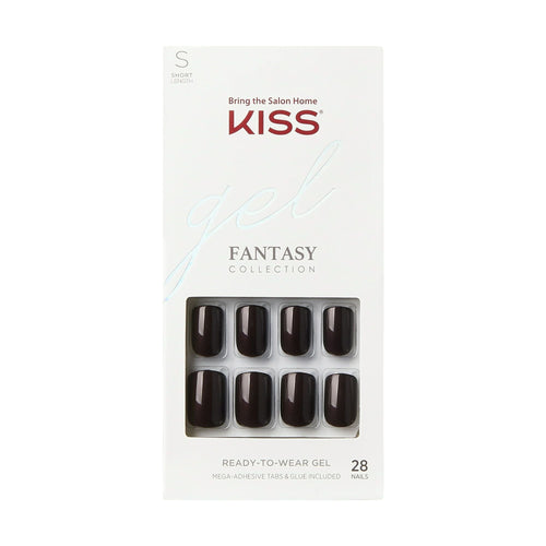 KISS Gel Fantasy Ready-to-Wear Fake Nails, 'Ab Fab', 28 Count EasyOptionXY LLC