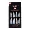 KISS Masterpiece One-of-a-Kind Luxe Mani - Tango, Extra Long, Stiletto shape EasyOptionXY LLC