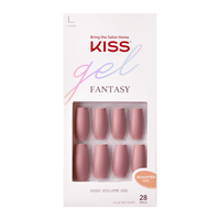 KISS Gel Fantasy Collection Sculpted Fake Nails, Looking Fabulous, 28 Count EasyOptionXY LLC