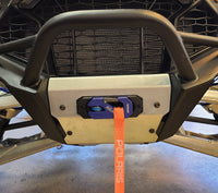 Side By Side / UTV Aluminum Recessed Winch Shackle with Fairlead Kit, closed latch (LIFE TIME WARRANTY*) MOJAB OFFROAD