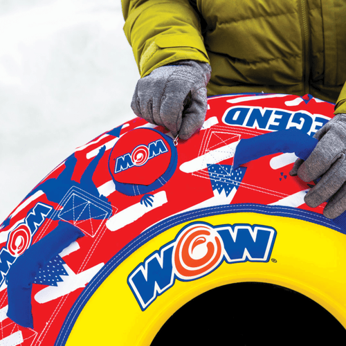 WOW Sports Legend Hard-Bottom Snow Tube Jupiter Gear