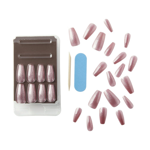 KISS Velour Fantasy Ready-To-Wear Sculpted Gel Nails, 'Velvety', 28 Count EasyOptionXY LLC