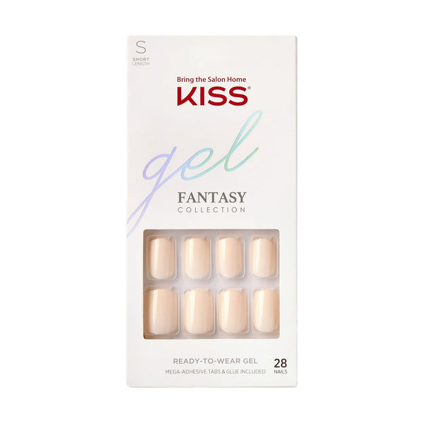 KISS Gel Fantasy Ready-to-Wear Fake Nails, 'If you care enough', 28 Count EasyOptionXY LLC