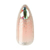 KISS Gel Fantasy Allure Ready-To-Wear Long Almond Fake Nails, Pink & Silver, 28 Pieces EasyOptionXY LLC