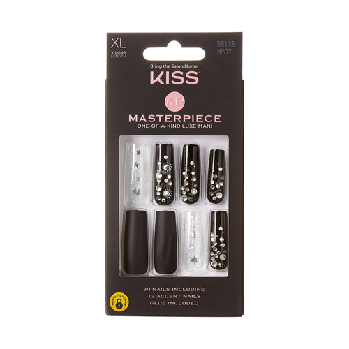 KISS Masterpiece Luxe Manicure, 'To My Throne', 30 Count EasyOptionXY LLC