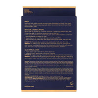 KISS Majestic Nails, 'In a Crown', 30 Reusable Medium Coffin Shape Jeweled Nails EasyOptionXY LLC