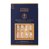 KISS Majestic Nails, 'In a Crown', 30 Reusable Medium Coffin Shape Jeweled Nails EasyOptionXY LLC