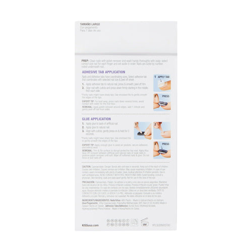 KISS Gel Fantasy Sculpted Fake Nails, 'Sunshine Beauty', 28 Count EasyOptionXY LLC