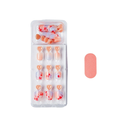 LoveShackFancy x imPRESS Mini Limited Edition Square Kids Press-On Nails, Pink, 20 Pieces EasyOptionXY LLC
