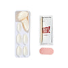 KISS imPRESS Color Long-Lasting Medium Almond Press-On Nails, White Glossy, 30 Pieces EasyOptionXY LLC