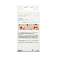 KISS Salon Color Short Square Fake Nails, Glossy Solid White, 28 Count EasyOptionXY LLC