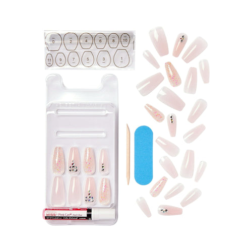 KISS Jelly Fantasy Sculpted Gel Nails, 'Jelly Juice', 28 Count EasyOptionXY LLC