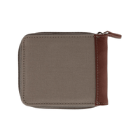 J. Buxton Men's RFID Slimfold Zip-Around Wallet Canvas, Olive EasyOptionXY LLC