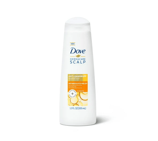 Dove Anti Dandruff Shampoo; DermaCare Dry Scalp Treatment with Pyrithione Zinc for Dry Scalp; 12 oz EasyOptionXY LLC